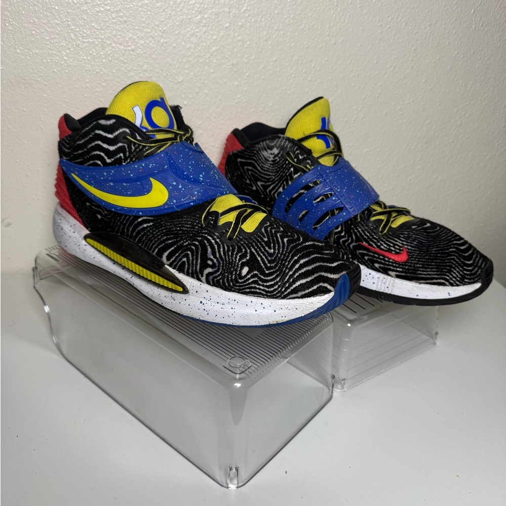 Nike Sneakers - Black, Blue, Yellow, Red